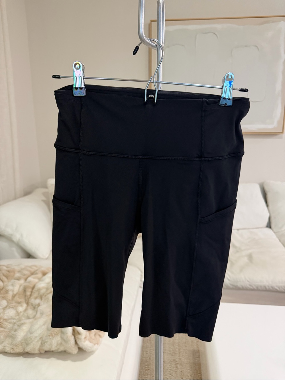 Lululemon Fast and Free High-Rise Shorts with Side Pockets 10” - Picture 2 of 4